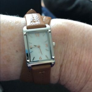 Stella & Dot Pyramid Tank Watch